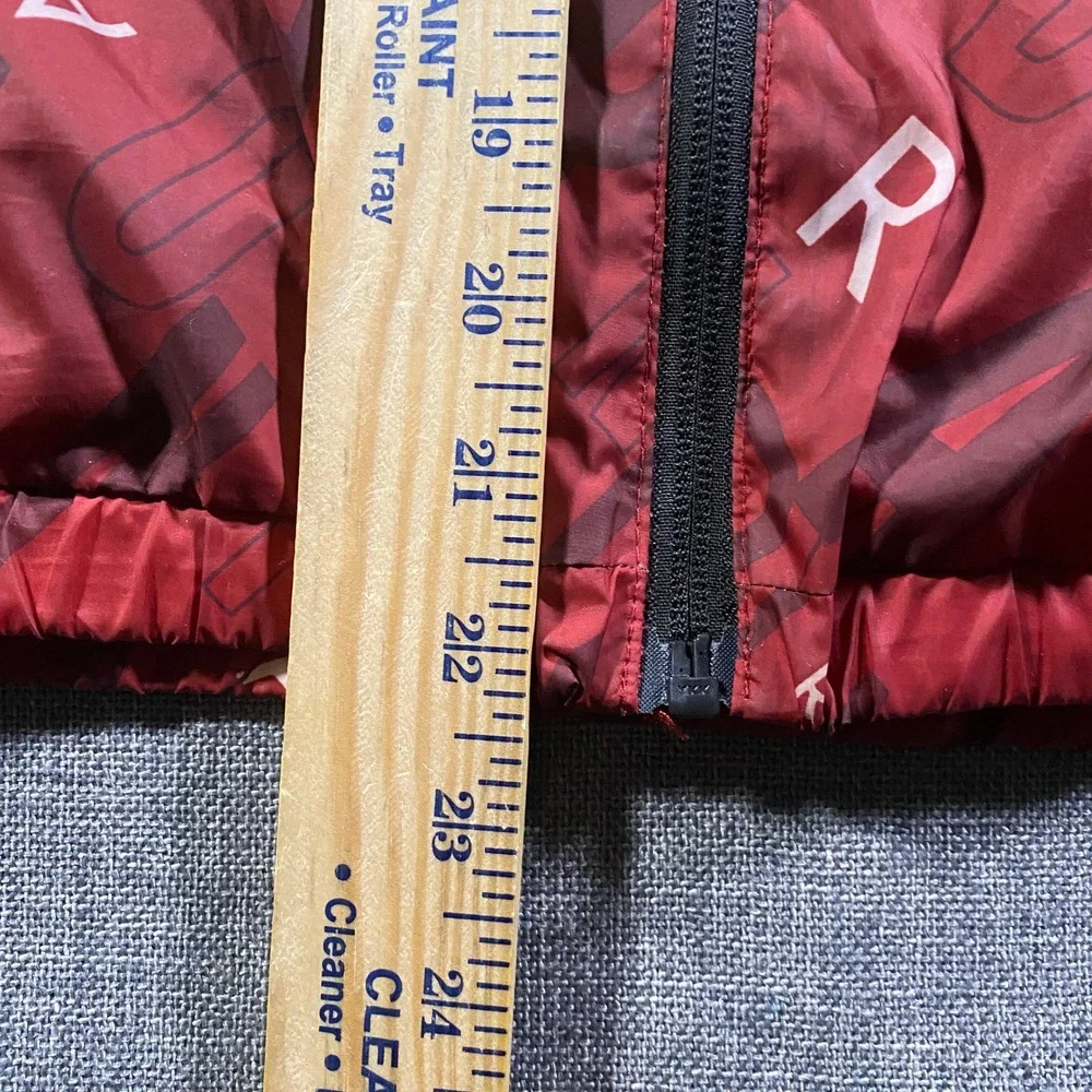 Kids‎ Jordan Hooded Windbreaker Jacket Red All Over Print Jumpman Size M 10-12